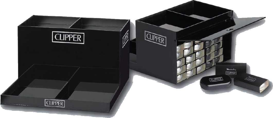 Премиальный дисплей CLIPPER Metal для металлических зажигалок